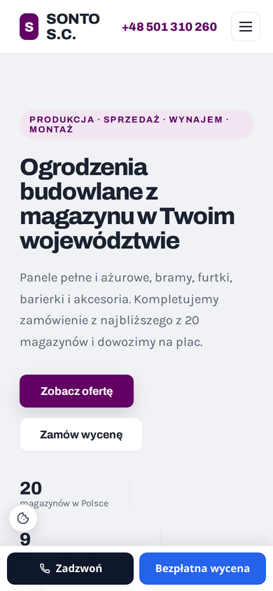 Strona po polsku na telefonie
