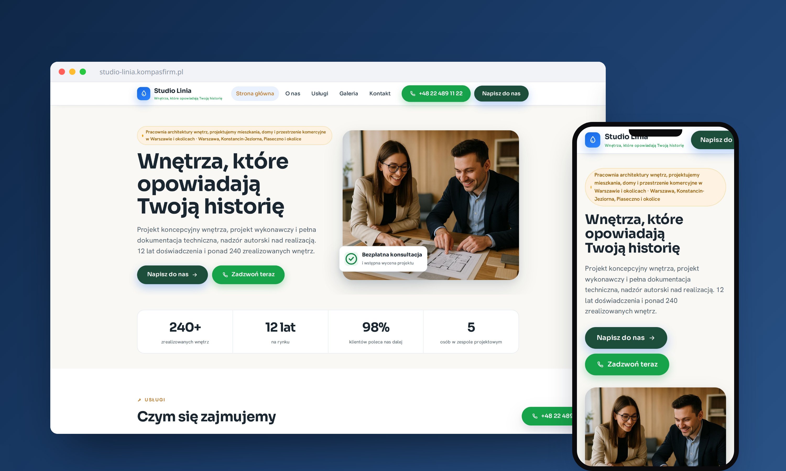 Ponad 150 dobrych praktyk, które Twoja strona z KOMPASFIRM ma z automatu
